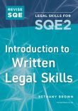 Revise SQE Introduction to Written Legal Skills for SQE2