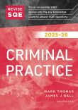 Revise SQE Criminal Practice 2025/26